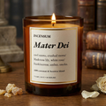 Mater Dei Candle