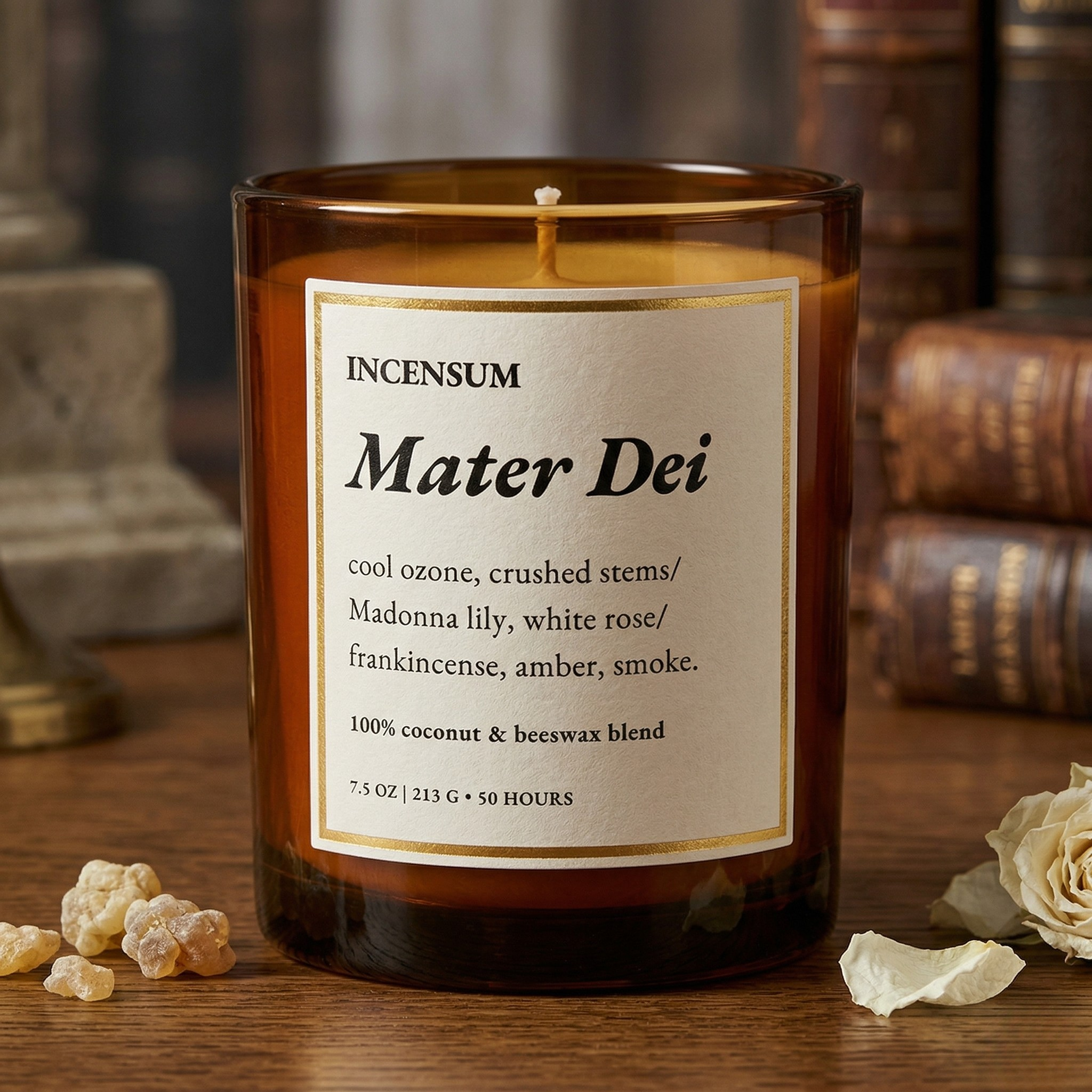 Mater Dei Candle