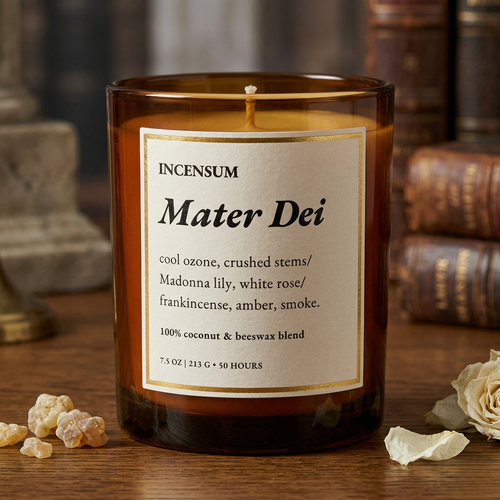 Mater Dei Candle